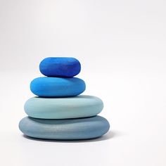 a stack of rocks sitting on top of each other