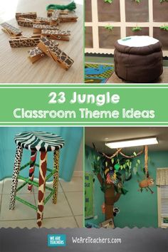 classroom theme ideas for jungle themed classrooms