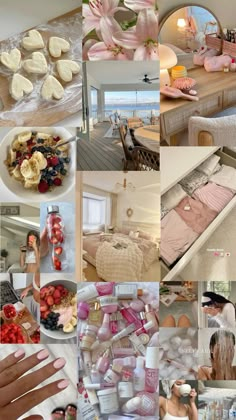 Pictures of clean girl aesthetic, ect! Baking, healthy eating habits, clean room, skincare, self care nails, healthy, clean, organized, home body, girl, vanilla girl Home Body Aesthetic, Clean Girl Collage, Baking Healthy, Nails Healthy, Diy Room Decor For Teens, Fresh Girls, Organized Home, Home Body