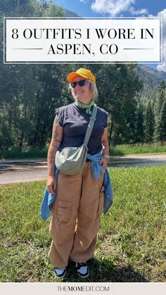 Check out our Aspen outfit guide for a summer family getaway in the Rocky Mountains. From travel days to the Snowmass Rodeo, click through to the blog for 8 outfits I wore! | #TheMomEditStyle #FashionBlog #TravelOutfits #TravelStyle #AspenColorado #FamilyVacationOutfits Aspen Colorado Fall Outfits, Mountain Travel Outfit, Colorado Fall Outfits, Rodeo Outfit Ideas, Rodeo Outfit, Colorado Style, Colorado Fall, Colorado Outfits, Autumn Weekend