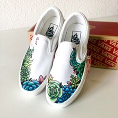 Shoe Doodles, Custom Vans, Custom Shoes, Doodles, Take That, Handmade Gift, Trending Outfits