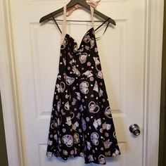 One Hell Bunny Clockwork Cat Dress Size L New Without Tags Please Let Me Know If You Have Any Questions Or Want To Offer/Bundle! Bunny Black, Cat Dress, Bunny Dress, Cat Dresses, Let Me Know, Colorful Dresses, Black Pink, Let Me, Womens Dresses