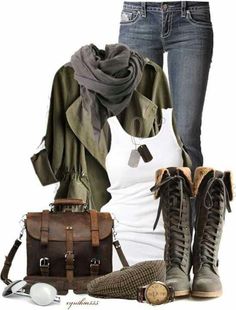 Can I have all these? Yes Yes Yes. I could have adventures in this outfit. Moda Safari, Everyday Steampunk, Converse Outfits, Looks Black, Early Fall, Steampunk Fashion, Fashion Mode, Steam Punk, Fall Winter Outfits