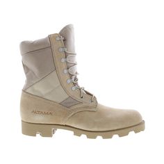 Model Name: Jungle Px 10.5" Model Number: 315502 Material: Suede Color: Tan Condition: New With Box Width: Wide (E, W) Sine 1969 Altama Has Been A Leading Manufacturer Of Mil-Spec Boots For The Us Department Of Defense, Supplying Military Personnel Worldwide. For More Than 45 Years, Altama Has Proudly Carried America's Military Through Every Challenging Environment That Global Conflict Has Thrown Its Way. There Is No Intention On Stopping Now. Featuring The Iconic Panama Sole, The Altama Jungle Khaki Boots With Vibram Sole, Khaki Boots With Vibram Sole And Round Toe, Beige Boots With Rubber Sole And Plain Toe, Beige Plain Toe Boots With Rubber Sole, Beige Boots With Reinforced Round Toe, Rugged Beige Lace-up Boots, Casual Steel Toe Lace-up Desert Boots, Beige Rugged Lace-up Boots, Khaki Lace-up Boots With Vibram Sole