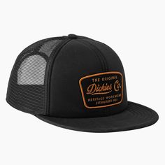 A classic trucker hat crafted for the same durability as our workwear. The trucker hat's front panels are crafted from 100% Duck Canvas with a weather resistant wax coating. It has a snapback closure for an adjustable fit. Edc Tactical, Duck Canvas, Cool Hats, Waxed Canvas, Hat Crafts, Embroidered Patches, Snapback Hats, Hats For Men, Weather Resistant