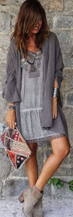 Curating Fashion & Style: Street Chanel 2015, Boho Mode, Boho Styl, Super Party, Estilo Hippie, Party Clothes, Mode Boho, Clothes Casual