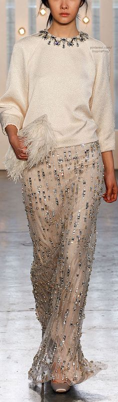 Fall 2014 Ready-to-Wear Jenny Packham #PurelyInspiration #NYFW 파티 드레스, Mob Dresses, فستان سهرة, Jenny Packham, Minimal Chic, Fashion 2024, Summer 24, Looks Chic