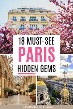 Hidden Gems In Paris, Paris Explore, Paris Hidden Gems, Paris Trip Planning