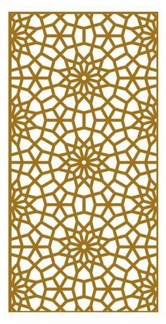 an intricate design in gold on white background, with the word's name below it