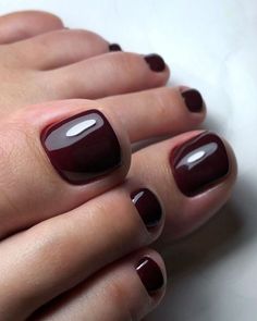 Best Toe Nail Color, Fall Toe Nails, Pedicure Colors, Gel Toe Nails, Toe Nail Color, Pretty Toe Nails, Nail Color Trends, Cute Toe Nails, Summer Toe Nails