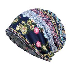 Season:Winter,Autumn / Fall; Fabric:Cotton Blend; Gender:Women's,Men's; Hats Category:Beanie Hat; Age Group:Adults'; Function:Windproof,Warm,Comfortable,Breathable,Soft; Pattern:Bohemian Style; Listing Date:02/25/2023 Floral Beanie, Beanies Hat, Bonnet Cap, Ski Cap, Vintage Flower Prints, Chemo Caps, Slouch Beanie, Style Hip Hop, Chemo Hat