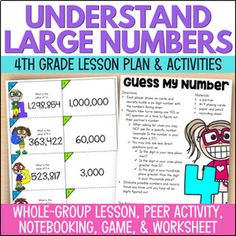 an interactive lesson for kids to learn how to use numbers and place value in the classroom