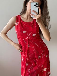 Red Sleeveless Sundress For Summer, Casual Red Maxi Floral Dress, Red Floral Sundress For Summer, Red Floral Sundress For Spring, Chic Red Floral Dress For Summer, Red Floral Dress For Summer Vacation, Chic Red Floral Summer Dress, Summer Vacation Red Floral Dress, Red Sleeveless Sundress For Spring