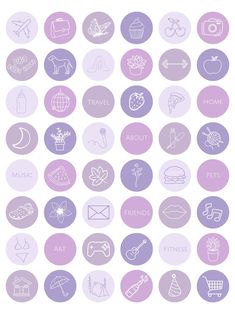 a bunch of different types of icons on a purple circle with the words travel around the world