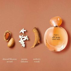 Terra di Gioia Eau de Parfum - Armani Beauty Pamper Routine, Armani Parfum, Beauty 2023, Fragrance Lab, Almond Blossoms, Inspiration Tattoos, Fragrances Perfume Woman, Perfume Collection Fragrance