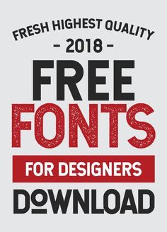 fresh highest quality font for designers