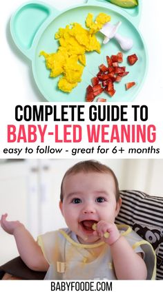 the complete guide to baby - led weaning easy to follow great for 6 months