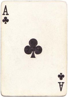 the back side of a playing card with four of spades