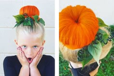 Hairstyles For Halloween, Halloween Mums, Crazy Hair For Kids, Hairstyles Halloween, Pregnant Halloween Costumes, Pregnant Halloween, Crazy Hair Day