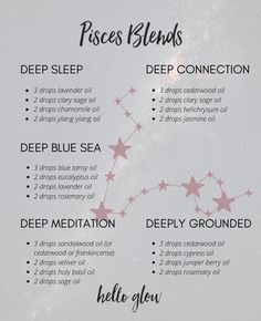 Pisces Essential Oil, Goddess Essential Oil Blend, Mermaid Hair Essential Oils, Jasmine Oil Blends, Essential Oil Perfume Blends