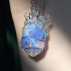 Magical Jewelry, Funky Jewelry, A Necklace, Fantasy Jewelry, Glass Heart, Kraken, Dream Jewelry, Jewelry Inspo, Pretty Jewellery