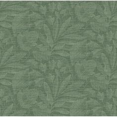 Find 2972-86154 Loom Lei Green Leaf Wallpaper Green A-Street Prints Wallpaper Unusual Wallpaper, Green Leaf Wallpaper, Brewster Wallpaper, A Street Prints, Leaf Silhouette, Wallpaper For Sale, Leaves Wallpaper, Modern Botanical, Green Texture