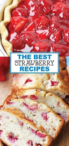 the best strawberry bread recipe is made with fresh strawberries