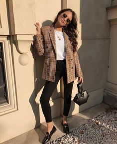 Winter Outfits For Work, Winter Trends, Casual Work Outfits, Trend Fashion, Blazer Outfits, 가을 패션, Work Outfits Women, Professional Outfits, Mode Vintage