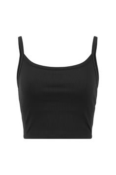 Your favorite Cami-cut bralette tank, but with a built-in bra for support. Crop length with a reinforced elastic band. Made from Spandex Active Rib. Scoop neck Mid impact Spaghetti straps Medium weight with just enough stretch for flexibility 85% Nylon. 15% Spandex Active Rib Machine wash cold, lay flat dry Made in the USA Tank Top With Built In Bra, Crop Top Tank Tops, Black Cropped Tank Top, Crop Tanks, Tank Top Crop Top, Stretches For Flexibility, Tank Crop Top, Black Cami Top, Spaghetti Strap Crop Top