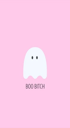 Preppy Ghost Wallpaper, Pink Background Halloween, Pink Background With Quotes, Halloween Girly Wallpapers, Cute Ghost Background Wallpapers, Girly Spooky Aesthetic, Light Pink Halloween Wallpaper, Cute Halloween Wallpaper Aesthetic Pink, Pink Spooky Wallpaper Iphone