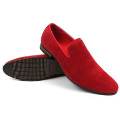 Red Suede Loafers For Business, Red Dress Shoes, Red Tuxedo, Man Dress, French Cuff Dress Shirts, Dark Red Dresses, Men's Dress Shoes, Christmas Shoes, Dress Loafers