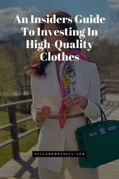 Quality over quantity. We all know this notion well. Yet what we know in theory, we seemingly struggle within the practice when curating our wardrobes. As mega fast fashion brands like Zara, H&M, Forever 21, and Fashion Nova take over the fashion world with cheap, damn near disposable clothing abound, mastering the ability to identify high-quality clothing is one of the most important skills you can develop today. Check Here An Insiders Guide To Investing In High-Quality Clothes [Part I]! Airport Travel Outfits, How To Look Expensive, Dress Code Wedding, Fast Fashion Brands, Airport Travel, Extraordinary Women, New Years Eve Dresses, Skiing Outfit, Quality Over Quantity