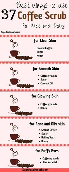 Coffee scrub has many benefits from exfoliating the impurities from the skin to keeping it soft, rejuvenated, young looking, and glowing. Do try these coffee scrubs Coffee Scrub For Face, Coffee Scrub Recipe, Scrub For Face, Coffee Scrub Diy, Coffee Scrubs, Scrub Diy, Baking Soda Shampoo, Diy Scrub, Scrub Recipe