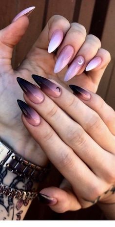 Witch Nails, Art Pinterest, Gothic Nails, Short Acrylic Nails, Long Acrylic Nails, Gorgeous Nails