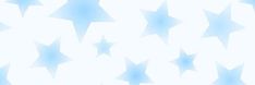 a blue and white background with stars