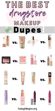 Here is a my list of amazing drugstore makeup dupes for high-end products. I am a passionate lover of dupes. I even sometimes buy products that are considered a dupe when I wasn’t all that interested in the high-end version! That’s because I am a firm believer in the fact that we don’t need to spend so much on makeup in order to have a great product. With that in mind, I carefully researched reviews and tried a few products to find which are true drugstore dupes that perform as well as high end Best Foundation Makeup, Festival Make Up, 5 Minute Makeup, Makeup Order