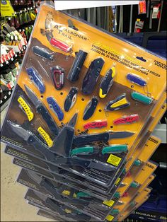 there are many different tools in the package