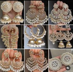 Pakistani Earrings Jewellery, Jumkhas Aesthetic, Pakistani Jewelry Simple, Traditional Earrings Indian Jewelry, Fancy Earrings Unique, Indian Earrings Jhumka, Desi Earrings, Desi Jewellery, शादी की तस्वीरें