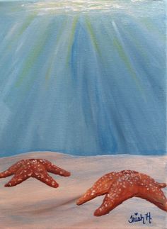 painting of two hands reaching for each other in the snow with sunbeams above