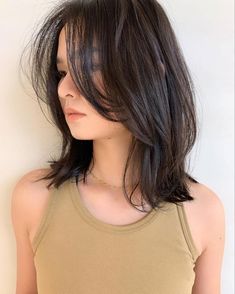 Shot Hair Styles, Haircuts For Medium Hair, Haircuts Straight Hair, Short Hair Haircuts, Asian Hair, Cut My Hair, Medium Hair Cuts, Curtain Bangs, Shoulder Length Hair