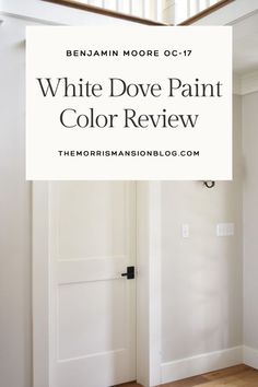 the white dove paint color review