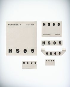 several pieces of paper with numbers on them