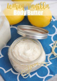 Easy Body Butter Recipes, Vanilla Body Butter, Salt Scrubs, Lotion Recipe, Body Butters Recipe