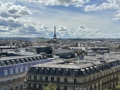 the roofs of buildings in paris, france