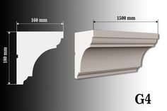 the g4 profile is shown with measurements for each section and features an angled corner