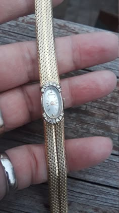 "ATTENTION BUYERS.. PLEASE READ ANNOUNCEMENT IN MY SHOP. it's very important information there about purchasing items. Must purchase thru Etsy only, NOT from \" Offsite ads\"Beautifull 14k Gold Diamond Geneva Swiss Wrist Watch... Working Condition. selling as is. All sales are final Some Pics ENLARGED to see details Diamonds are VS-SI, H-l range..ATTENTION BUYERS ALL ITEMS FROM MY SHOP MUST BE PURCHASED STRAIGHT FROM ETSY, NOT FROM OFFSITE ADDS All orders purchasing from Google and others wi Womens Vintage Watches, Gold Oval Watch With Diamond Hour Markers, Gold Oval Watches With Diamond Hour Markers, Gold Oval Watches For Anniversary, Antique Diamond Watch With Diamond Hour Markers, Formal Oval Diamond Watch With Diamond Hour Markers, Vintage Yellow Gold Diamond Watch With Jubilee Bracelet, Antique Round Watches With Diamond Hour Markers, Antique Watches With Diamond Hour Markers