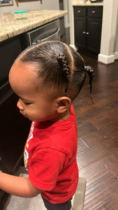 Little Boys Braids Hairstyles Black, Boy Hairstyles Black, Boy Braid Styles, Black Baby Boy, Easy Toddler Hairstyles