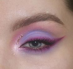 Purple Fairy Makeup, Make Euphoria, Inspired Makeup Looks, Euphoria Series, Euphoria Inspired Makeup, Purple Makeup Looks, Lavender Orange, Purple Eye Makeup