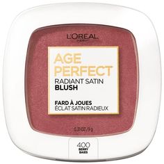 Nwt L'oreal Paris Age Perfect Radiant Satin Blush In “Berry”. Radiant Satin Blush Is Blush Formulated With Camellia Oil. This Formula Instantly Provides Healthy, Radiant Color That Doesn't Cake Or Dry. The Creamy Formula Applies Effortlessly. Enhances Cheek Bones With Luminous Color. Gives Skin A Natural, Healthy Glow. Tested Under Dermatological Control. Milani Rose Powder Blush, Butter Bronzer, Perfect Lipstick, Camellia Oil, Cool Undertones, Luminous Colours, Face Primer, Perfect Makeup, Healthy Glow