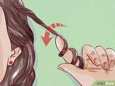 How to Do Finger Coils: 12 Steps (with Pictures) - wikiHow How To Curl Your Hair With Fingers, Finger Curling Natural Hair, Finger Styling Curly Hair, Finger Coil Curly Hair, How To Curl Your Hair With Your Finger, Fingercoils Tutorial, How To Finger Coil Natural Hair